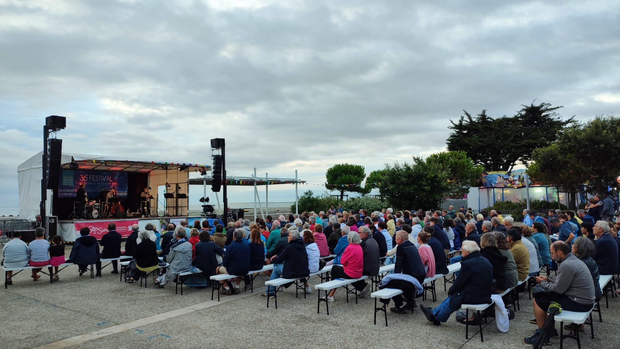 SONORISATION DE 7 CONCERTS EN PLEIN AIR FESTIVAL MUSIQUE EN RE