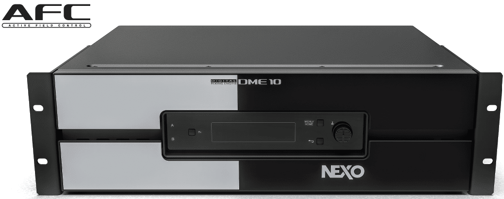 système de sonorisation professionnel nexo : processor dme10 vendu et installé par le distributeur officiel espace concept