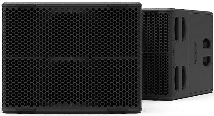 système de sonorisation professionnel nexo : sub l15 gamme p plus vendu et installé par le distributeur officiel espace concept