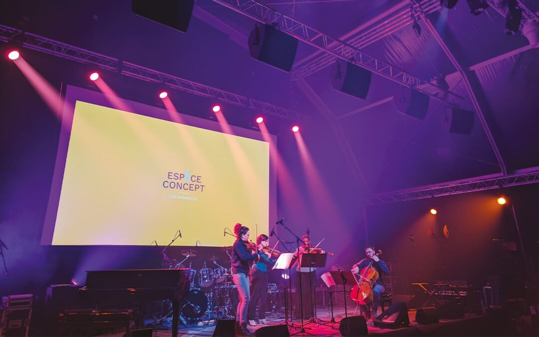 sonorisation orchestre symphonique par la societe ESPACE CONCEPT