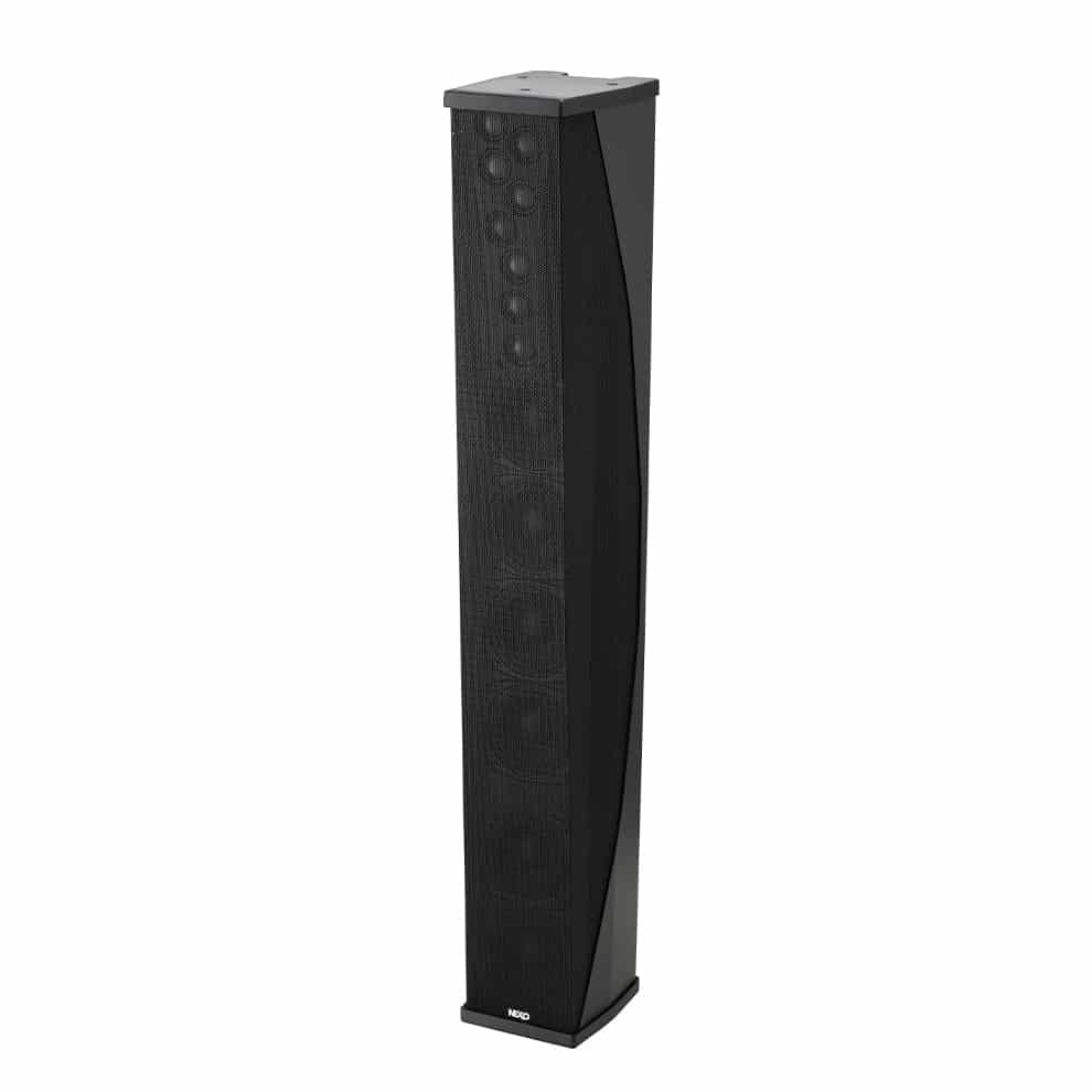 système de sonorisation professionnel nexo : enceinte id84 gamme id vendue et installée par le distributeur officiel espace concept