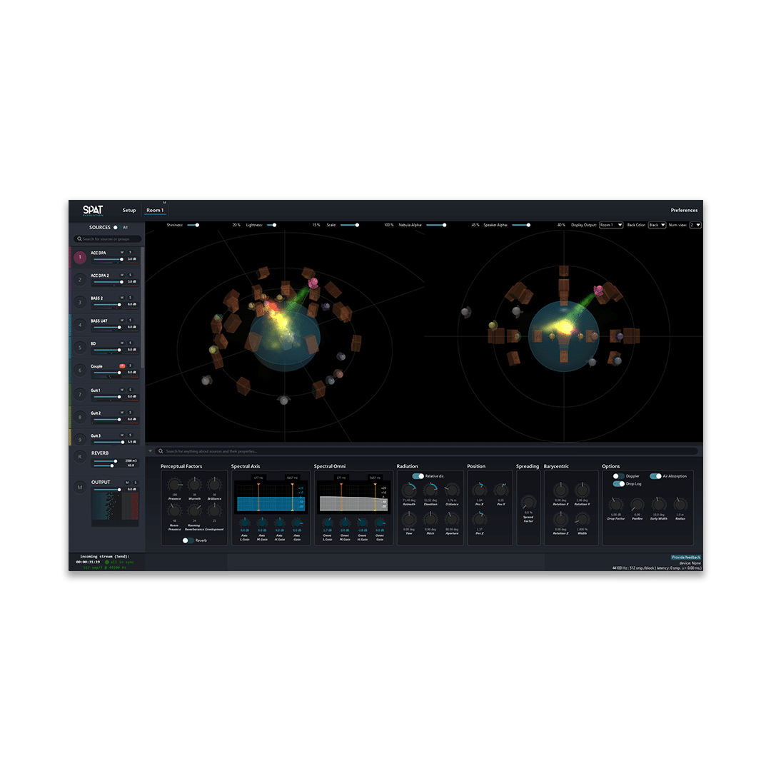 logiciel de son immersif spat revolution ultimate flux distribué par espace concept