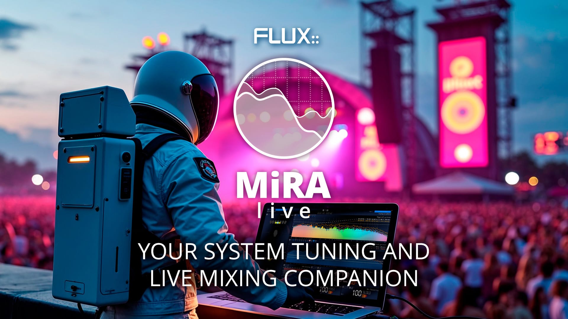 logiciel analyse audio mira live flux distribué par espace concept