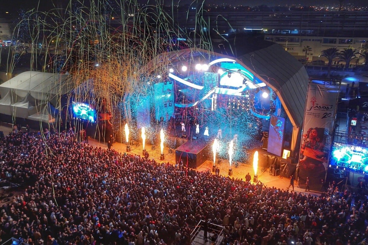 festival timitar couverture scenique espace concept