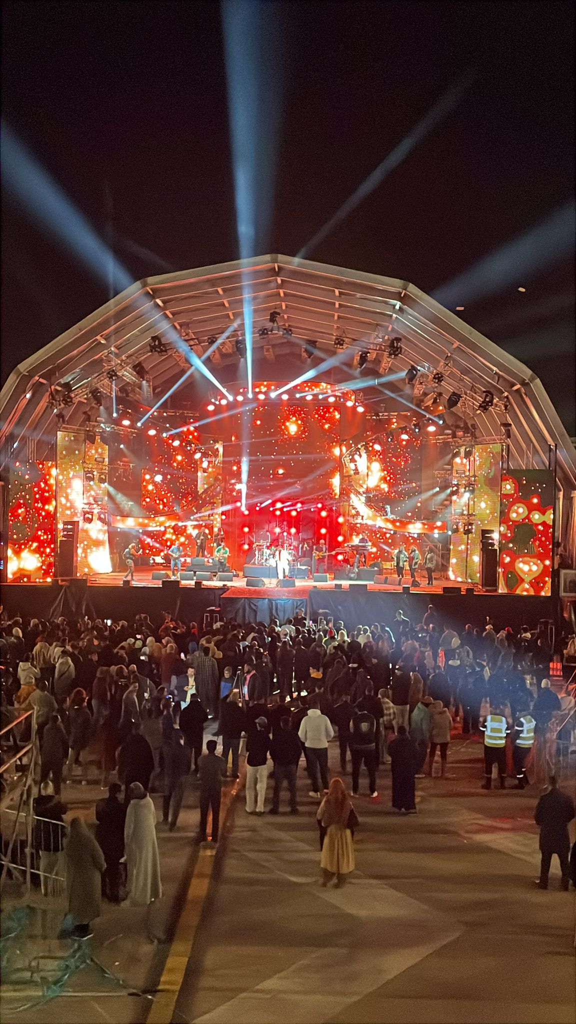 couverture scénique espace concept festival timitar agadir