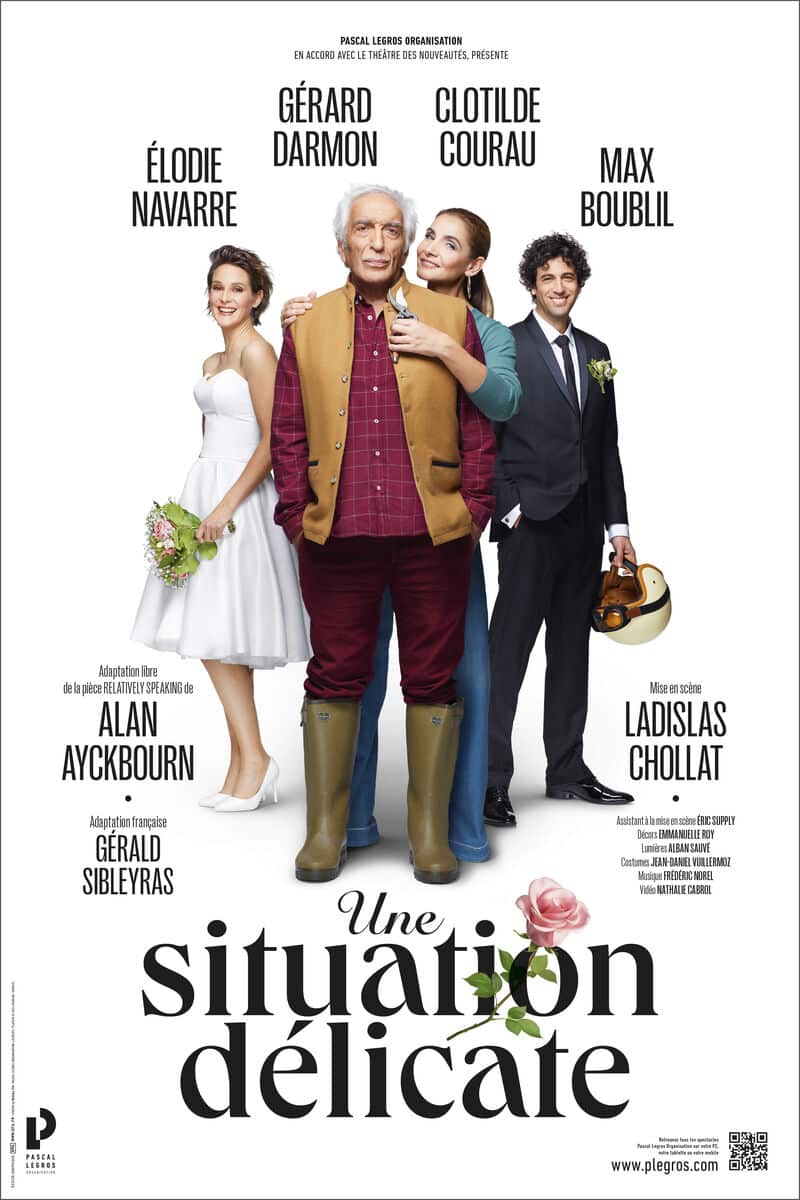 sonorisation de la pièce de théâtre théâtre une situation délicate par Espace Concept