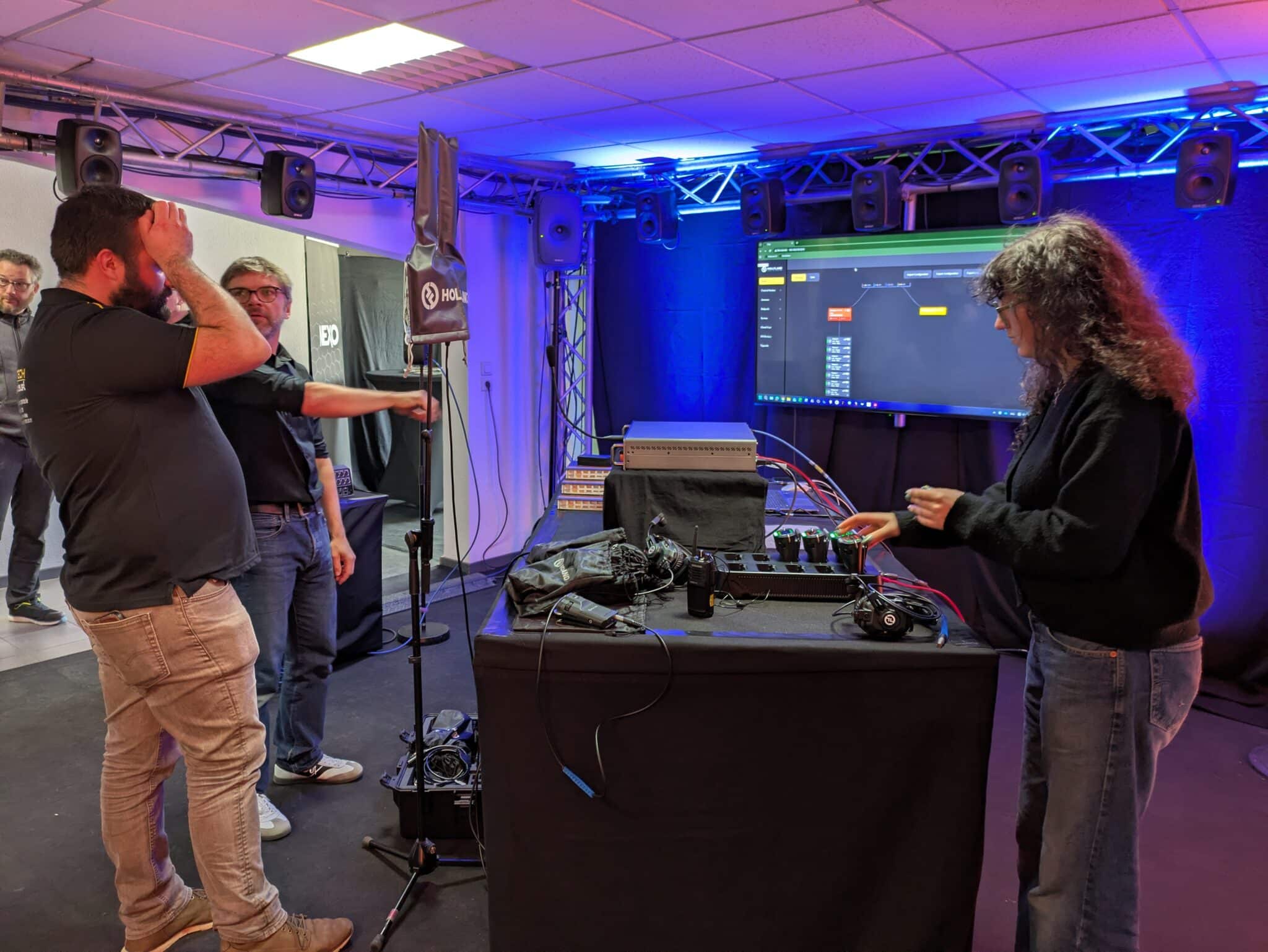 Découvrez les intercoms solidcom Hollyland chez espace concept C1 PRO MI1 PRO H1