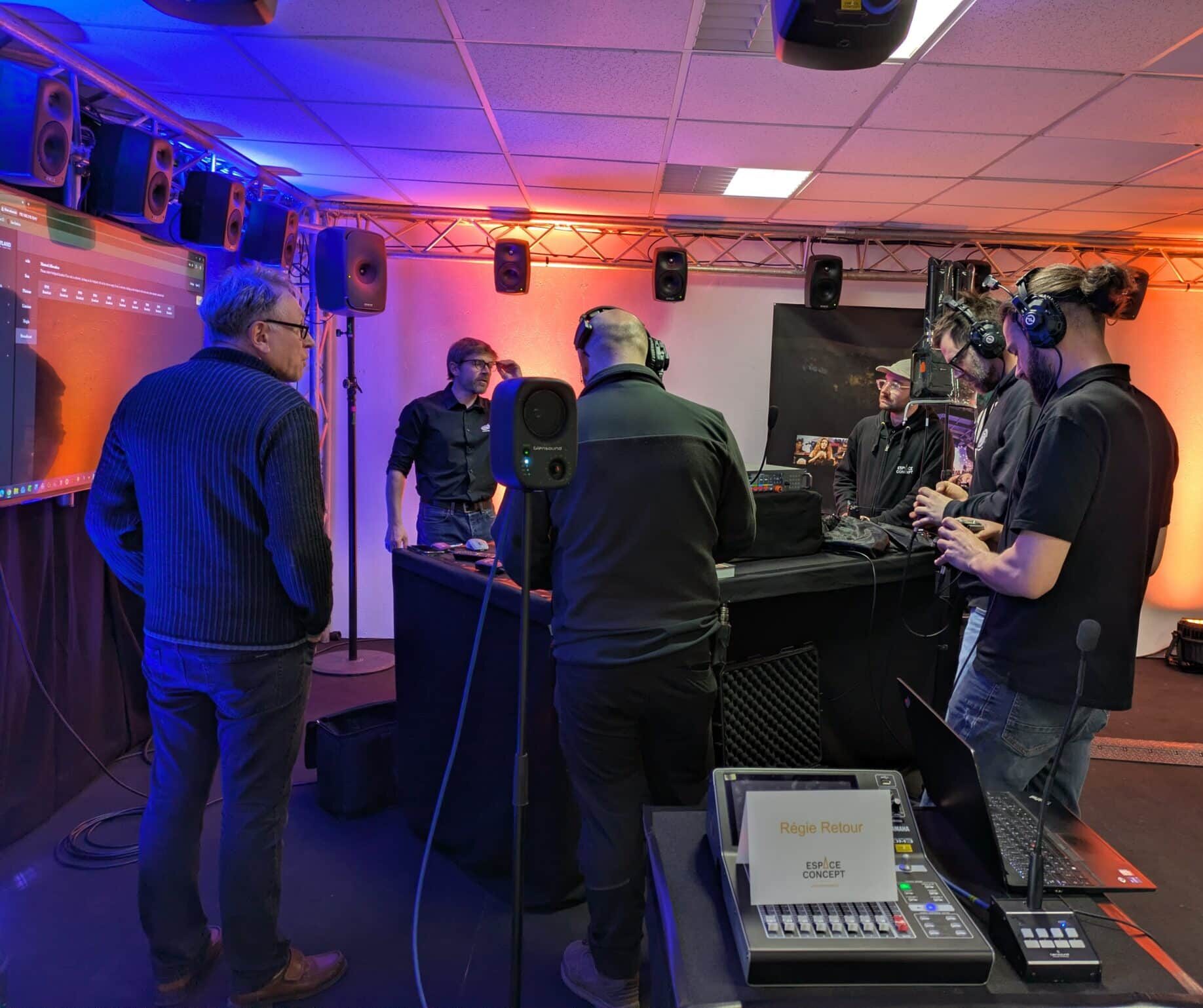 tester les intercoms solidcom Hollyland chez espace concept C1 PRO MI1 PRO H1